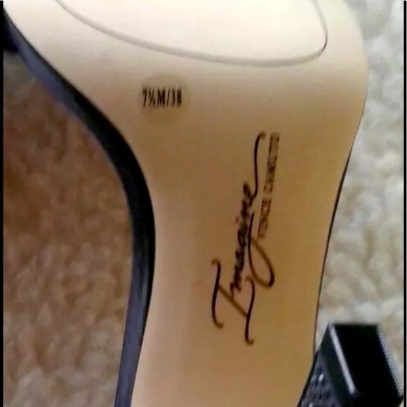 VINCE CAMUTO IMAGINE RHINESTONE STUDDED HIGH HEELS - Picture 8 of 15